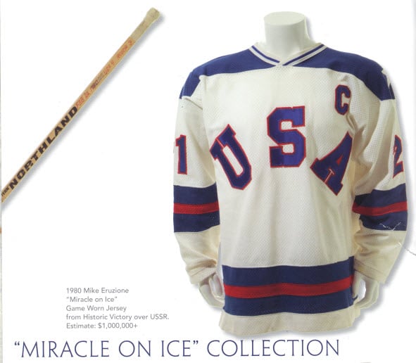 Miracle on ice Eruzione jersey