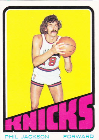 Phil Jackson 1972-73 rookie card