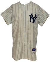 Yogi Berra 1956 World Series jersey