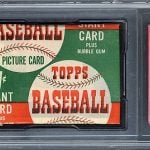 Topps baseball pack 1952 1-cent