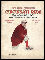 1919 World Series program