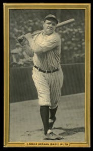 1934 R309 Goudey Babe Ruth premium
