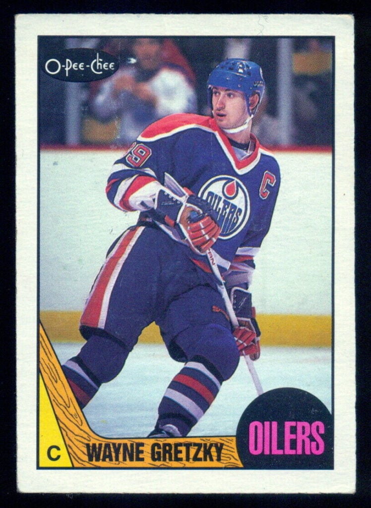 1979 O-Pee-Chee Wayne Gretzky Rookie #18 PSA VG-EX 4. Hockey