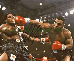 Mike Tyson signed photo