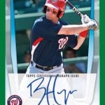 Bryce Harper autographed card