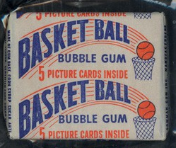 Wax pack 1948 Bowman basketball