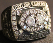 Super Bowl XV ring Ray Guy Raiders