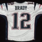 Game worn Tom Brady jersey