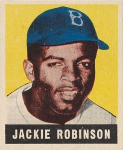 Jackie Robinson rookie card