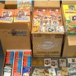 1980s sports card boxes