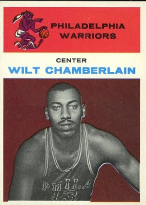 1961-62 Fleer Wilt Chamberlain