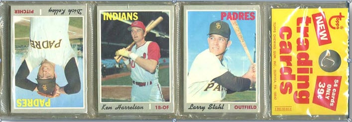 1970 Topps Rack and Tray Packs: An Overview