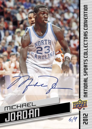 Michael Jordan Autograph Cards 
