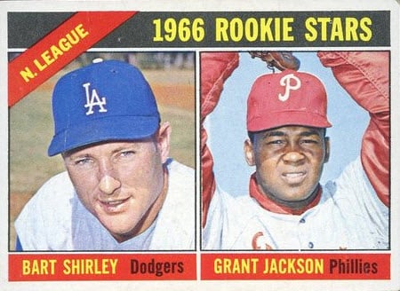 Grant Jackson 1966 Topps rookie card