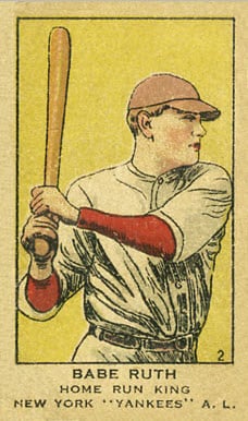 Babe Ruth 1919-1921 W514 
