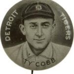 Ty Cobb Sweet Caporal pin