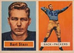 Bart Starr rookie card