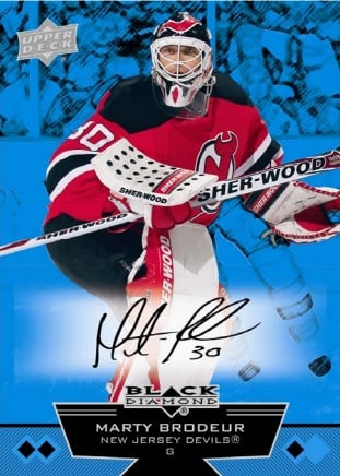 Martin Brodeur Signed 1990 Score New Jersey Devils Rookie Card #439 PSA  Auto 10