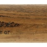 Babe Ruth 1920 scored baseball bat