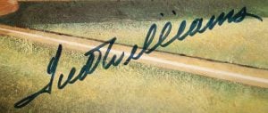 Operation Bullpen forged Ted Williams signature
