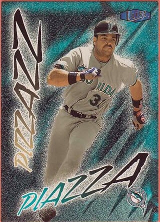 Mike Piazza Marlins Card Collection Gets Hall of Fame Display