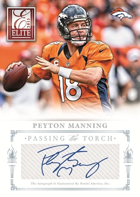 Peyton Manning 2013 Panini Elite