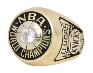 Jerry Lucas NBA Championship ring