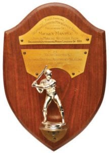 Mickey Mantle trophy Joplin 1950