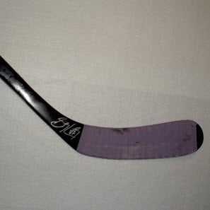 Autographed Sidney Crosby stick