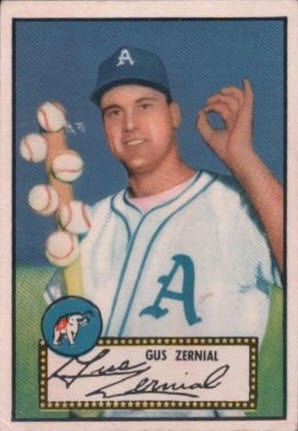 Gus Zernial 1952 Topps