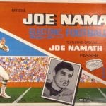 1969 Joe Namath Electric Football game