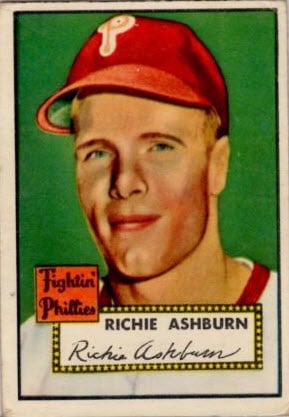 Richie Ashburn 1952 Topps