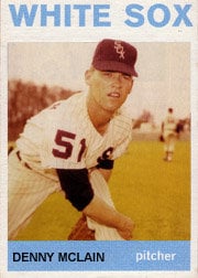 1964 Topps Denny McLain Cards That Never Were
