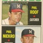 1964 Topps Phil Niekro rookie card
