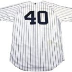 Yankees game worn jersey Matt Daley