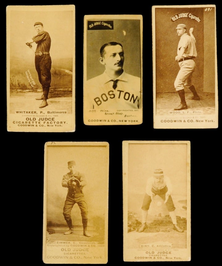 1880s Old Judge Cards