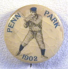 1902 Celluloid baseball pin