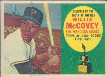 1960 Topps McCovey All Rookie
