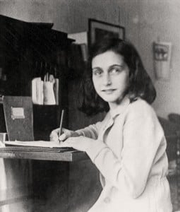 Anne Frank wrote her diary with a Celluloid pen