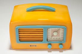 Old time Catalin radios are popularly collected