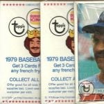 Burger King Yankees 1979 packs