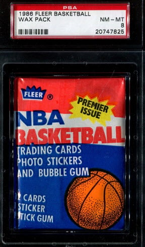 1986-87 Fleer basketball pack