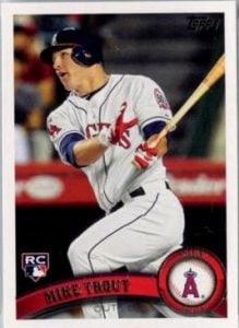 2011 Topps Update Mike Trout