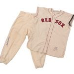 1955 Ted Williams Red Sox uniform