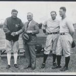 Babe Ruth Lou Gehrig spring 1930