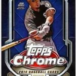 Topps Chrome 2014 baseball box