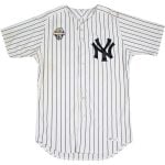 Game worn Yankees Lou Gehrig Day jersey