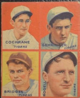 1935 Goudey Cochrane-Gehringer