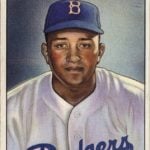 Don Newcombe 1950 Bowman rookie card