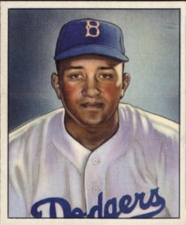 Don Newcombe 1950 Bowman rookie card